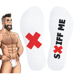 SneakXX Chaussettes blanches Sniff Me SneakXX